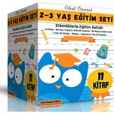 Okul Öncesi 2-3 Yaş Eğitim Seti (9 Kitap + 2 Etkinlik Seti) (Ciltli)