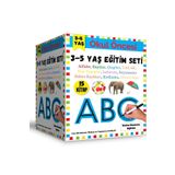 Okul Öncesi 3-5 Yaş Eğitim Seti (15 Kitap + 2 Etkinlik Seti) - Enine Boyuna Eğitim
