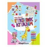 Okul öncesi Etkinlik Kitabım - Robotik Kodlama ve Dikkat Geliştirme - Çift Taraflı Kitap