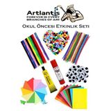 Okul Oncesi Etkinlik Seti 1 Paket Sonil Ponpon Oynar Goz Anaokulu Ve Kres Seti Pon Pon Tuylu Tel Oynargoz Elisi Kagidi
