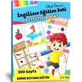 Okul Öncesi İngilizce Eğitim Seti (Aktivite Kitabı) - Enine Boyuna Eğitim