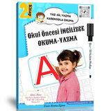 Okul Öncesi İngilizce Okuma-Yazma Eğitim Seti (2 Kitap) - Enine Boyuna Eğitim