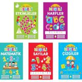 Okul Öncesi Neşeli Etkinlikler Seti 5 Kitap