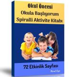 Okul Öncesi Okula Başlıyorum Aktivite Kitabı