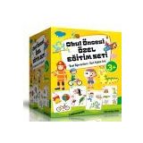 Okul Öncesi Özel Eğitim Seti 4 Süper Kitap Laminasyonlu Enine Boyuna Eğitim