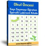 Okul Öncesi Sayı Saymayı Öğreten Labirent Kitabı