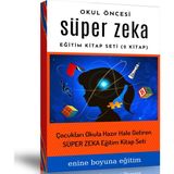 Okul Öncesi Süper Zeka Kitap Seti 2 Spiralli Kitap