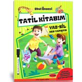 Okul Öncesi Tatil Kitabım Yaz - Sil - Kes - Yapıştır