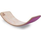 Okul Oyuncak Wavy Board Ahşap Renkli Keçeli Denge Tahtası - Pembe