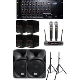 Okul Ses Sistemi İdeal İç-Dış Amfi Hoparlör Sistemi Full Paket-2