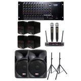 Okul Ses Sistemi İdeal İç-dış Anfi Hoparlör Sistemi Full Paket-2