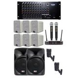 Okul Ses Sistemi İdeal İç-dış Anfi Hoparlör Sistemi Full Paket-3