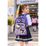Okul Sırt Çantası Hello Kitty Friends 3 Bölmeli Ortopedik Cepli 40X30x12cm
