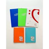 Okul Ve Kırtasiye Defter Seti - 2 Adet A4 40 Yaprak Çizgili + 2 Adet A5 72 Yaprak Kareli + 1 Adet A5 Müzik Defteri 5'Li Set