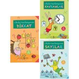 Okula Hazırlanıyorum Okul Öncesi Etkinlik 3 Kitap Set