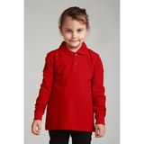 Okulca Kırmızı Unisex Kısa Kol Polo Yaka Tişört Kumaş Malzemesi ile Şık ve Rahat Tasarım - 14 - 15 Yaş