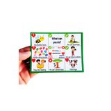 Okuling Bingo - İngilizce Tombala Oyunu - Can & Can't, Like & Dislike
