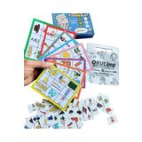 Okuling Bingo - İngilizce Tombala - Sayılar - Meslekler - Okul - Elbiseler - Yiyecekler