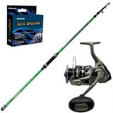 Okuma Acuador 6000 - Kendo Spider Boat 210 cm Teleskopik Tekne Olta Seti