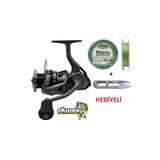 Okuma Acuador Acu-3000A 3+1Bb İp Misina Sarılı Olta Makinesi