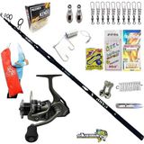 Okuma Acuador ACU-8000A 360CM 3,5lbs Oslo Carp-X Profesyonel Kıyı Olta Takımı Seti
