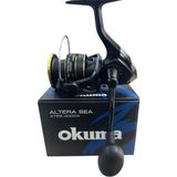 Okuma Altera Sea ATES-4000A Spin Olta Makinesi - Siyah - Altın