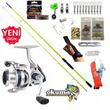 Okuma Aria 3000 270Cm 5-55Gr Karbon High Tech Kıyı Olta Takımı Seti