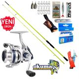 Okuma Aria 3000 270Cm 5-55Gr Karbon High Tech Spin Olta Takımı Seti