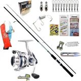 Okuma ARIA-3000A Daiwa Sweepfire 210CM 10-30GR Kıyı Spin Olta Takımı Seti