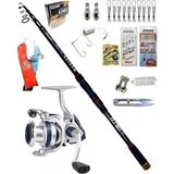 Okuma Aria-3000a Oslo Master 270cm 14-42gr Kıyı Tele Spin Olta Takımı Seti