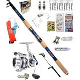 Okuma Aria-3000a Piranha Ultimate 210cm 50-100gr Kıyı Spin Olta Takımı Seti