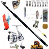 Okuma Aria-6000 Oslo Black Fight 360 cm Profesyonel Surf Olta Takımı Seti 100 - 200 gr Yüksek Dayanıklılık