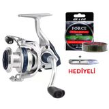 Okuma Arıa-6000A Painting Silver 1Bb Misina Sarılı Olta Makinesi