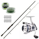 Okuma ARIA-C4000A Spin Makine+G-Power 2.40 cm 15-40 gr Spin Olta Seti