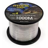 Okuma Atomic Carp Nylon Clear Color 1000M Misina