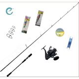 Okuma Cavalla 203 cm 20-90 Slow Jig Kamış + Wave Power WP-4000A1 Makine Tekne Seti