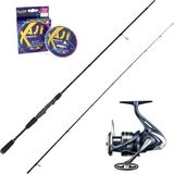 Okuma Epixor 213CM 1-8gr - Shimano Miravel 1000 Lrf Olta Seti - Standart
