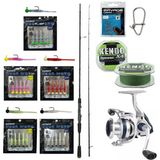Okuma Epixor Ultra Light Game 213 CM 1-8 GR Olta Kamışı+Okuma ARIA-1000A 1bb Olta Makinesi