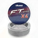 Okuma FT-Braid X4 4Kat Örgü Dynema İp Misina 150m/300m seçimli 300m 0,165mm