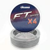 Okuma FT-Braid X4 4Kat Örgü Dynema İp Misina 150m/300m seçimli 300m 0,205mm