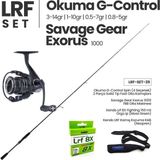 Okuma G-Control Lrf & Light Spin Kamışı (4 Seçenek) + Savage Gear Exorus 1000 Spin Makinesi + Lrf Set 39