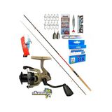 Okuma Outrax 3000 270Cm 10-35Gr Remixon Red Zoom Rapala Maket Balık Spin Olta Takımı Seti
