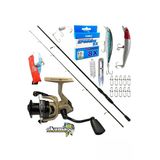 Okuma Outrax 3000 270Cm 20-40Gr Remixon Double Black Rapala Maket Balık Spin Olta Takımı Seti