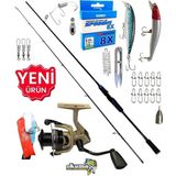 Okuma Outrax 4000 270CM 7-40GR Oslo Legend Karbon Rapala Maket Balık Spin Olta Takımı Seti