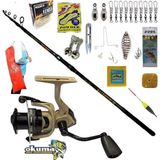 Okuma Outrax 6000 360CM 50-150GR Oslo North Star Profesyonel Sazan Kıyı Olta Takımı Seti