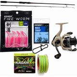 OKUMA Outrax OR-1000SGA + AYAZ Fishing Sedef 210 cm 3-15 gr LRF Set