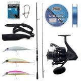 Okuma Psycho Stick Game 243 cm Ex-Fast 15-40 gr 2 Parça Olta Kamışı+WP-4000A1 Wawe Power