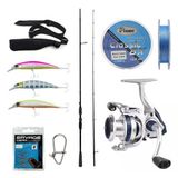 Okuma Psycho Stick Game 274 cm Ex-Fast 15-40 gr 2 Parça Olta Kamışı+ARIA-3000A Olta Makinesi