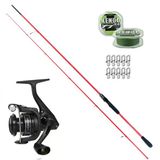 Okuma Revenger 3000 - Ryuji Red Fox 270Cm 5-55Gr Spin Olta Seti