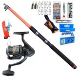 Okuma Revenger Rv-25 210Cm 50-150Gr Piranha Dolphin Spin Olta Takımı Seti